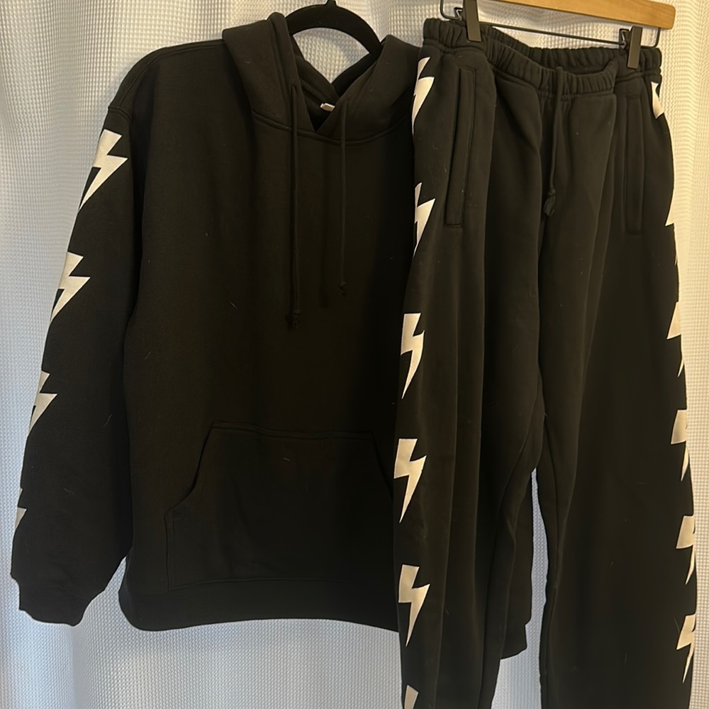 Starfit Sweat Set - Lightning Bolt